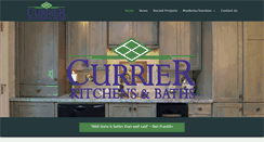 Desktop Screenshot of currierkitchens.com
